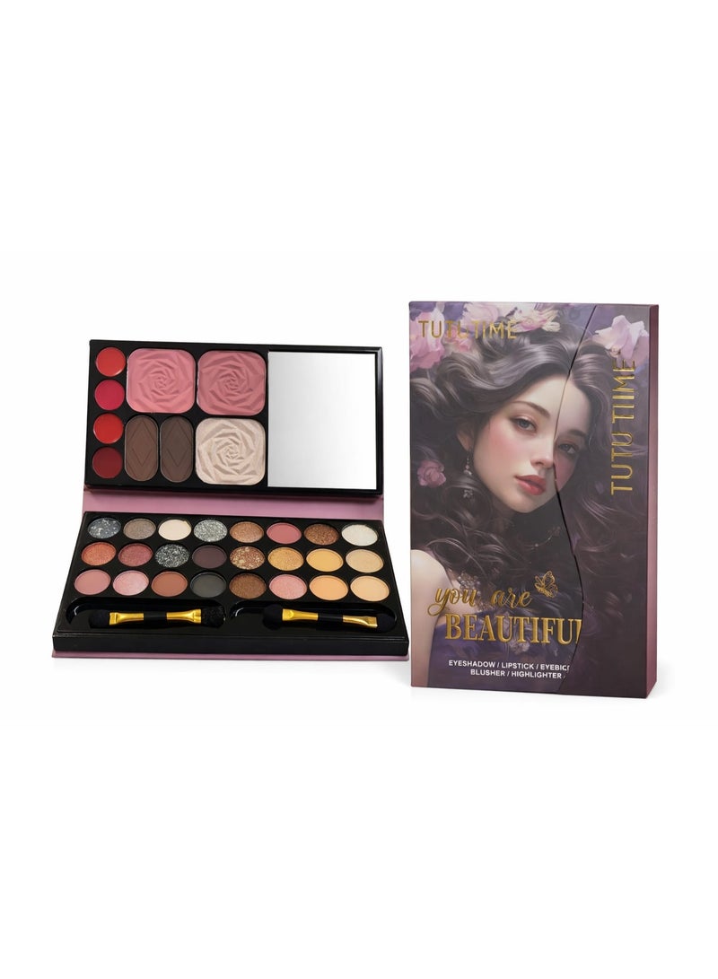 TUTU TIME “You Are Beautiful” All-in-One Makeup Palette