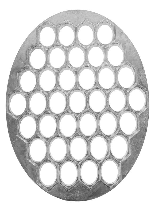 HAKIDZEL Dumpling Maker 37-Cavity Alloy Ravioli Mold 9.64X9.64 Inch Kitchen Tool for Homemade Dumplings and Pelmeni Making - Image 1