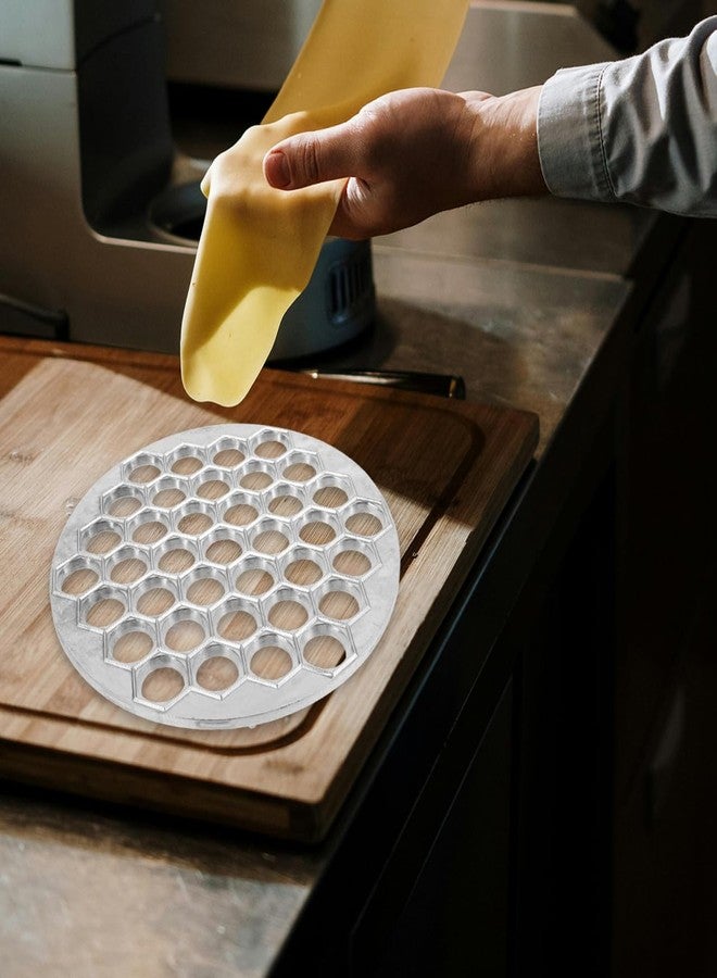 HAKIDZEL Dumpling Maker 37-Cavity Alloy Ravioli Mold 9.64X9.64 Inch Kitchen Tool for Homemade Dumplings and Pelmeni Making - Image 2