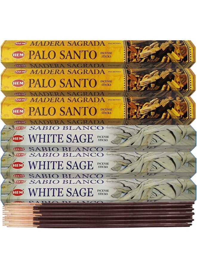 TRUMIRI White Sage Incense Sticks and Hem De Palo Santo Incense Sticks with Incense Holder Bundle for Smudging Smudge kit Natural Inciensos Aromaticos Home Fragrance - Image 2