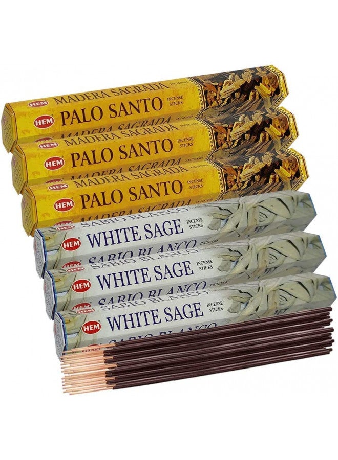 TRUMIRI White Sage Incense Sticks and Hem De Palo Santo Incense Sticks with Incense Holder Bundle for Smudging Smudge kit Natural Inciensos Aromaticos Home Fragrance - Image 4