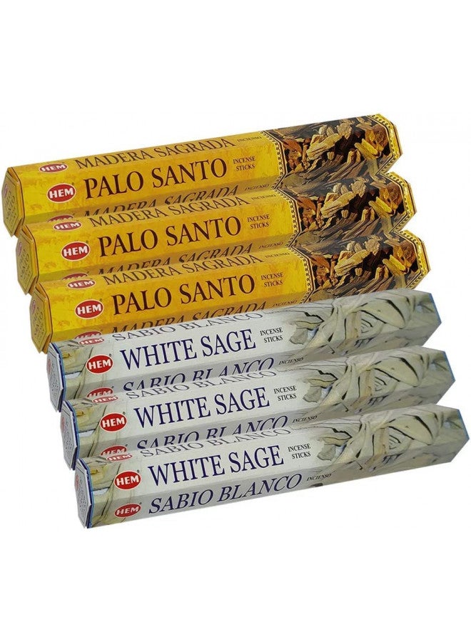 TRUMIRI White Sage Incense Sticks and Hem De Palo Santo Incense Sticks with Incense Holder Bundle for Smudging Smudge kit Natural Inciensos Aromaticos Home Fragrance - Image 3