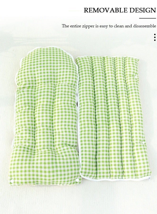 DUNISO Half-Enclosed Cat Bed,Cat House, Cat Cave, Cat Sleeping Bed,Soft Plush Indoor Pet Bed Sofa,Washable Dog Bed,Portable Winter Warm Pet Bed Puppy Dog Calming Bed,Foldable Pet Cave Bed for Dogs and Small Cats - Image 3