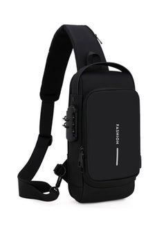 FASHION Men Multifunctional Waterproof Password Anti-theft Chest Bag  - Image 3