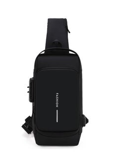 FASHION Men Multifunctional Waterproof Password Anti-theft Chest Bag  - Image 4