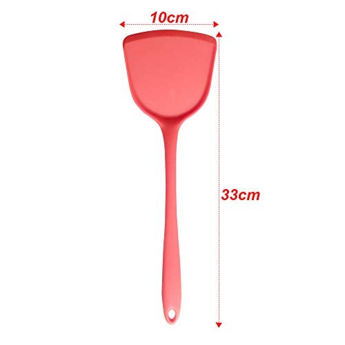 UPC Premium Silicone Cookware Spatula Palta/Turner, Kitchen Essential, Non-Stick, Food Safe, high Temperature Resistant for Daily use (1 Turner) - Image 2