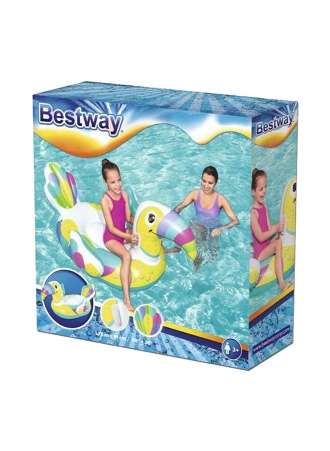 Bestway Toucan Ride-on Pool Float (173 x 91 cm) - Image 1