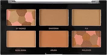 Profusion Cosmetics باليت برونزر بروفيوجن كوزمتيكس برونز آند جلو 6 درجات لمظهر ساحر - Image 2