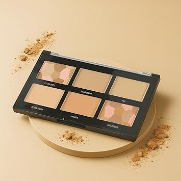 Profusion Cosmetics باليت برونزر بروفيوجن كوزمتيكس برونز آند جلو 6 درجات لمظهر ساحر - Image 5