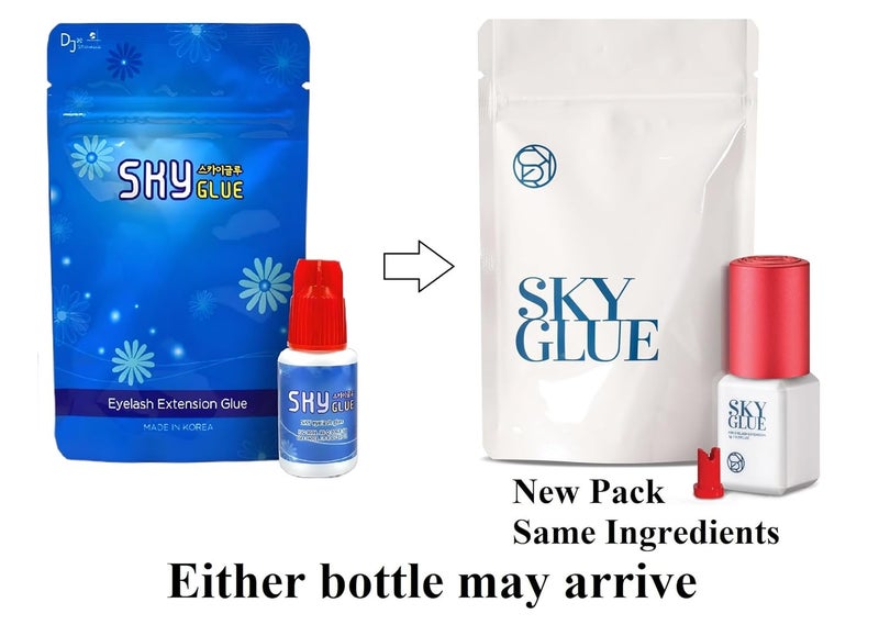 Sky Eyelash Extension Glue Advanced Tech S+ 5ml - Long Lasting Adhesive for Professional Use - Image 2