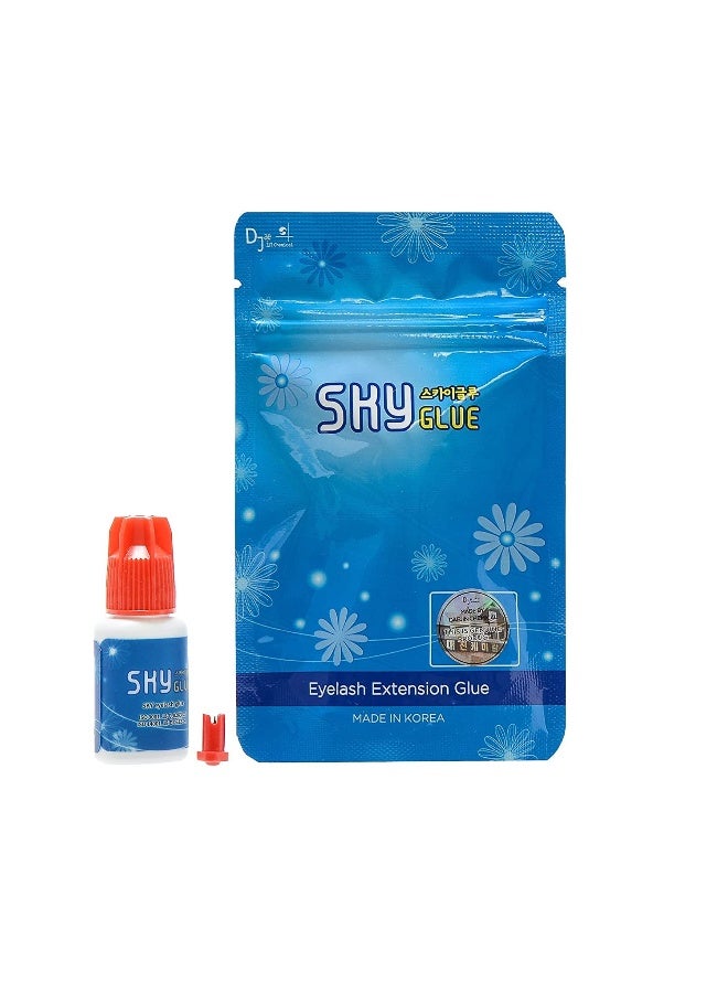 Sky Eyelash Extension Glue Advanced Tech S+ 5ml - Long Lasting Adhesive for Professional Use - Image 4