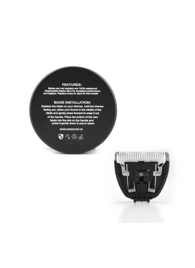 MENHOOD Menhood Replacement Blade for Menhood Grooming Trimmer 1.0 Only | Safe Blades | Ceramic Blades | Skin Protection Technology | Trimmer Blade (Pack of 1)  - Image 5