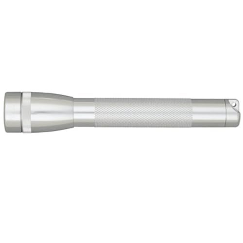 Maglite Mini Incandescent 2-Cell AA Flashlight, Silver - Image 3