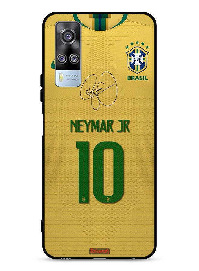 Tolwak vivo Y51 2020 Protective Case Cover Neymar Jr 10 - Image 1