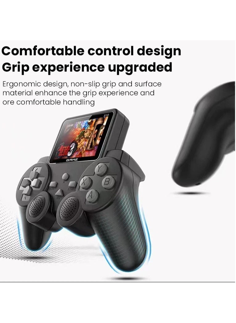 S10 Legacy Gamepad 520 in 1 Handheld Video Games for Kids Includes Action-Adventure Sports and Racing