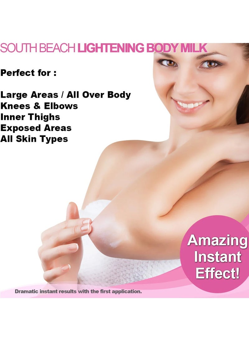 SOUTH BEACH - Skin Brightening Body Milk for Knees, Elbows & Inner Thighs - Image 1