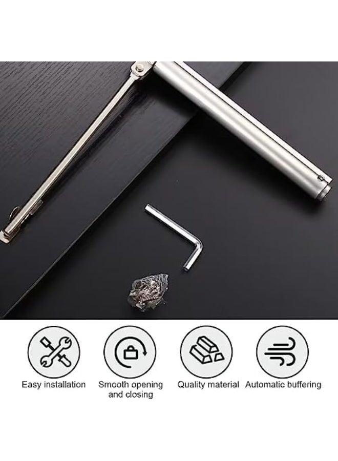 Automatic Metal Door Closer – Heavy-Duty Spring Closer for Wooden Doors in Homes & Offices  - Image 4