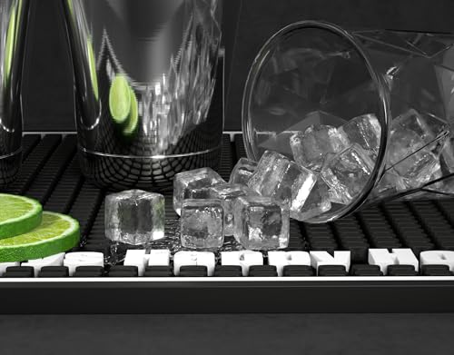 Highball  Chaser Highball & Chaser Premium Custom Bar Mat 18in x 12in 1cm Thick Durable and Stylish Service Bar Mat for Spills, Coffee, Bars, Restaurants, Counter Top Dish Drying Mat (Happy Hour) - Image 5