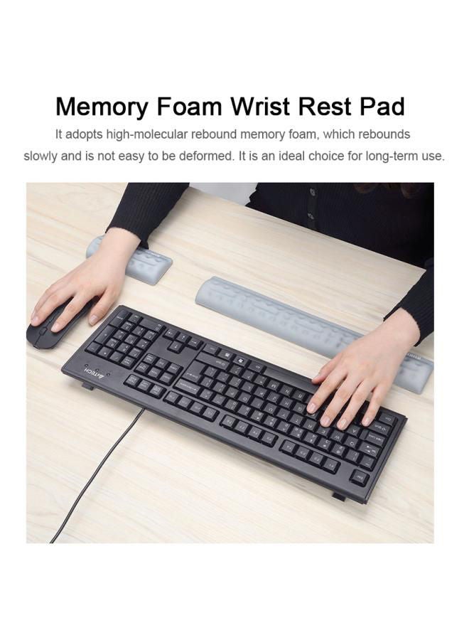 NIBEMINENT Memory Foam Wrist Rest Pad Grey  - Image 2