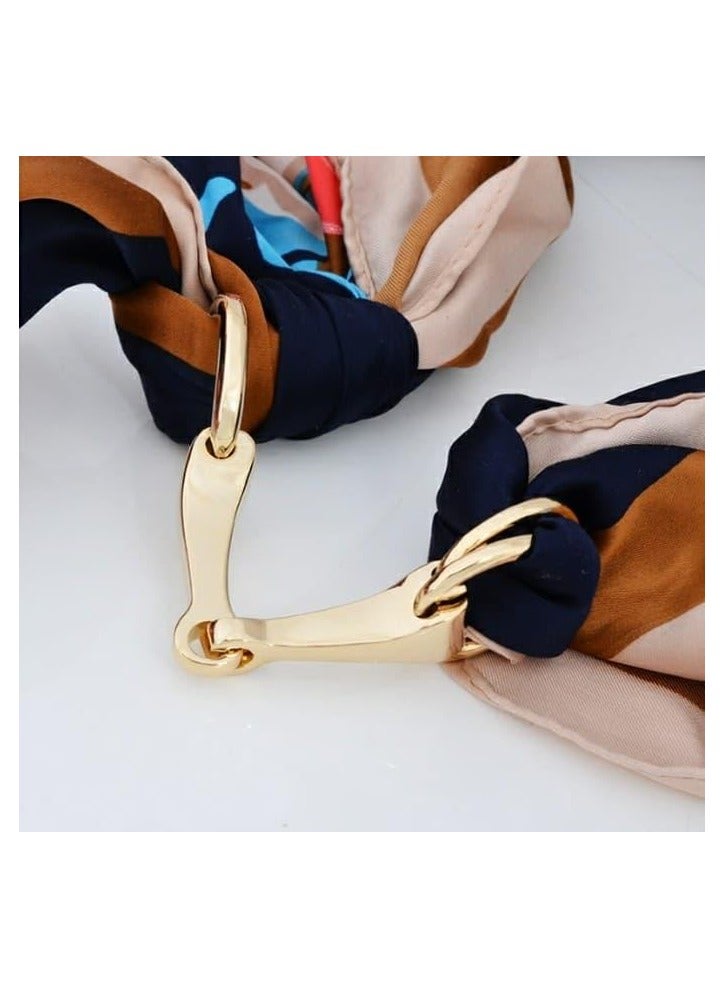 Scarf ring for women, high quality material - imported - Image 2