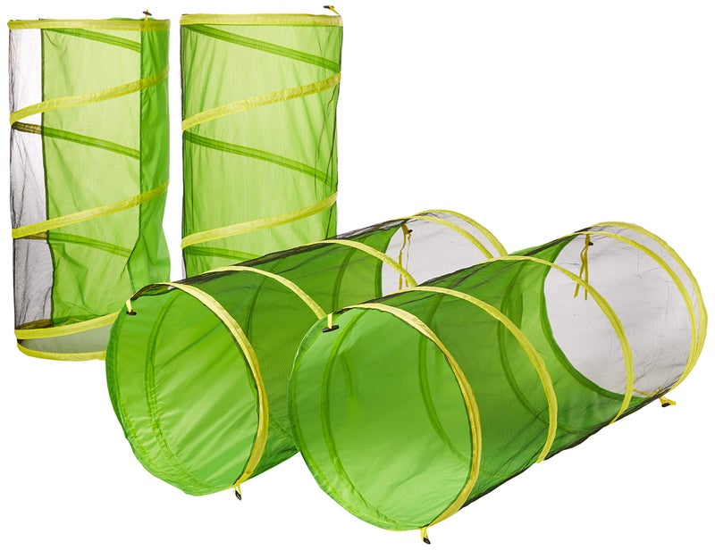 UTEX 8 in 1 Pop Up Children Play Tent House with 4 Tunnel, 4 Tents for Boys, Girls, Babies and Toddlers for Indoor and Outdoor Use - Image 3