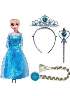 Alife Frozen Elsa Crown Wand Hair 3 Piece Set  - Image 2