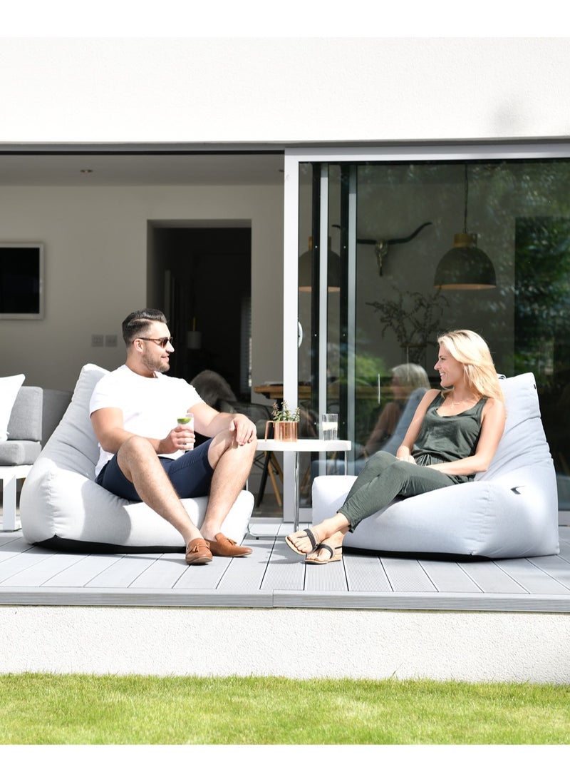 Extreme Lounging Extreme Lounging® - Original Mighty Pastel Bean Bag - Made in UK - Premium Quality Double Stitched Bean Bag - UV Protected & Waterproof - Large BeanBags Chair - Ideal for Indoor & Outdoor Use - Blue  - Image 5