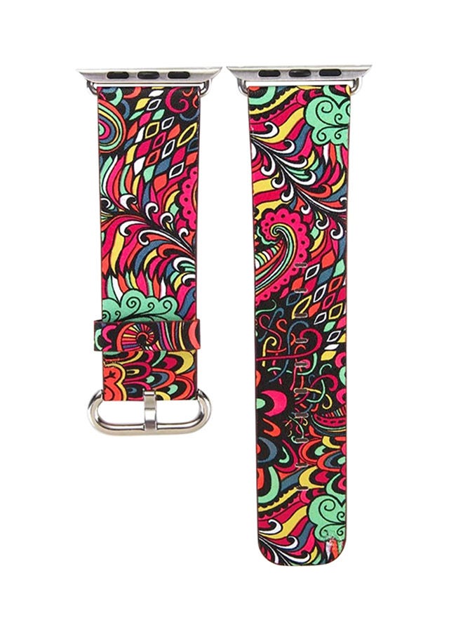 NIBEMINENT Replacement Band For Apple Watch Series 1/2/3 Multicolour - Image 1