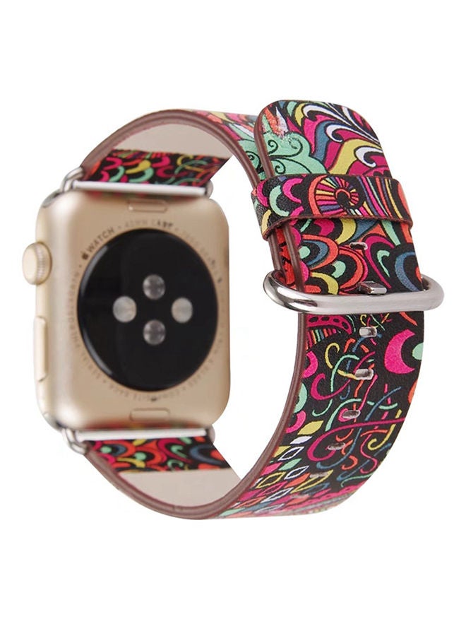 NIBEMINENT Replacement Band For Apple Watch Series 1/2/3 Multicolour - Image 3
