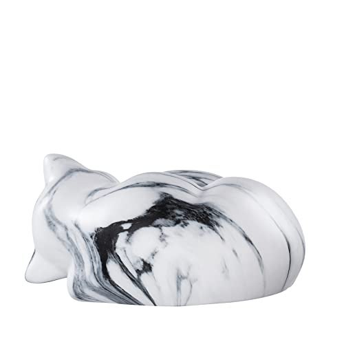 Kriss Art Pet Urns,Sleeping Resin Cremation Cat Urn, Cat Urns for Ashes, Small Animal Urn （White）… - Image 3