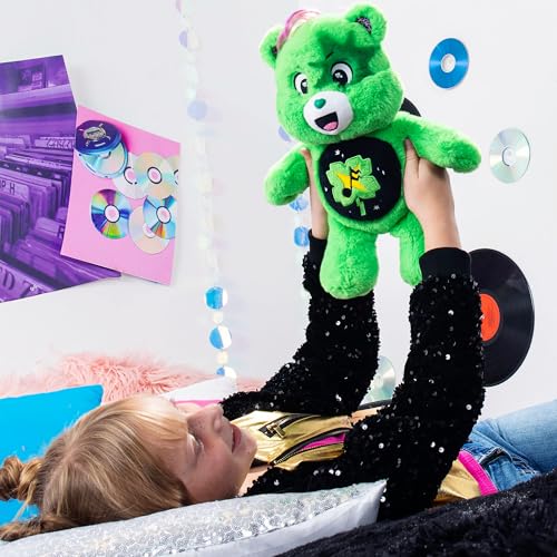 Care Bears 14 Rock Theme Medium Size Plush Good Luck Bear - Image 5