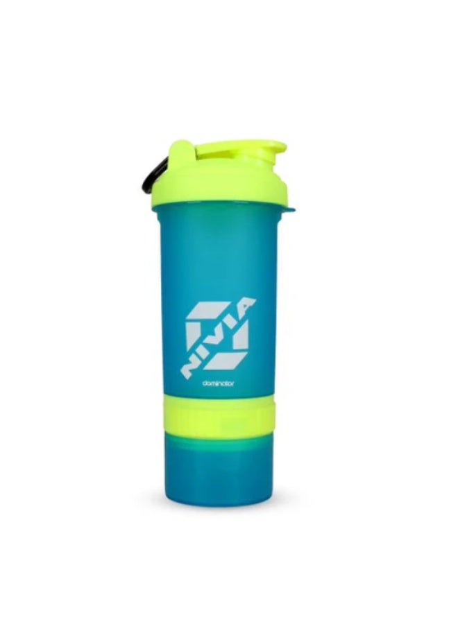 Nivia Dominator 2.0 Plastic Sports Bottle, Adult 600 ML (R.Blue)