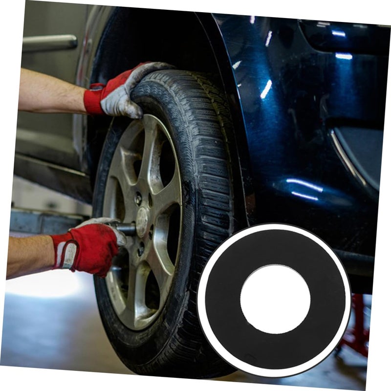 2 قطعة من وسادات امتصاص الصدمات المطاطية السوداء لتقليل تعليق السيارة، سهلة التركيب، حصيرة مخفف الاهتزازات - Image 5