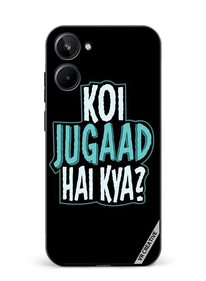 VR CREATIVE Protective Case Cover For Realme 10 Koi Jugaad Hai Kya Design Multicolour - Image 1