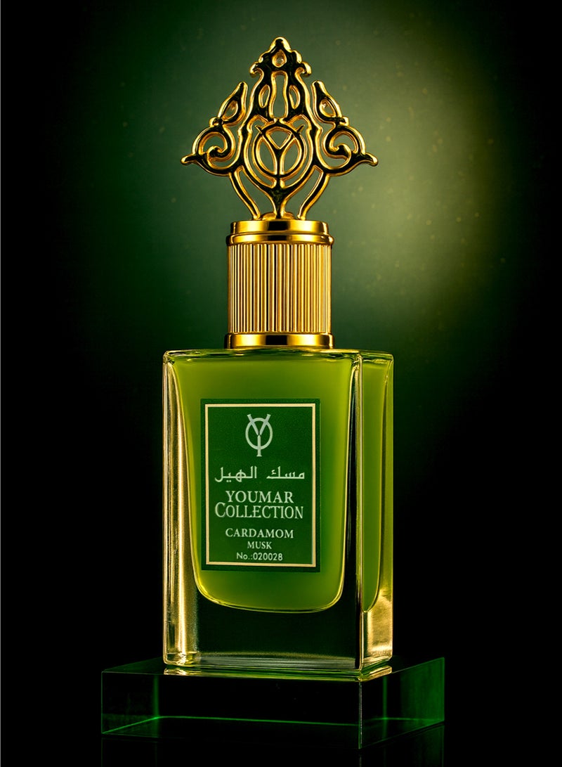 يومار أفضل عطر للجنسين – مجموعة يومار، عطر الهيل والمسك رقم 0028 | عطر يدوم طويلاً للجنسين برائحة الهيل والمسك، مع نفحات بودرية وعنبرية لإطلالة أنيقة يومية (25 مل) - Image 2