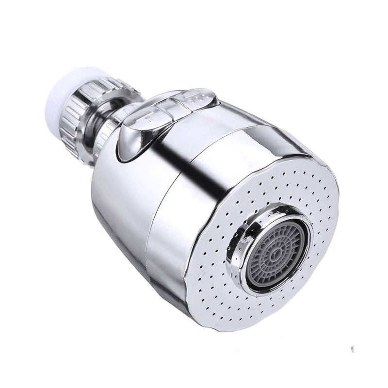 HEXONIQ ® 360° Swivel Sink Faucet Extended Bubbler Tap Aerator Water Saving Faucet Filter Tap Aerator Filter Tap Spray Adjuster Nozzle Head for Bathroom Kitchen, 7.5 x 5 cm - Image 1