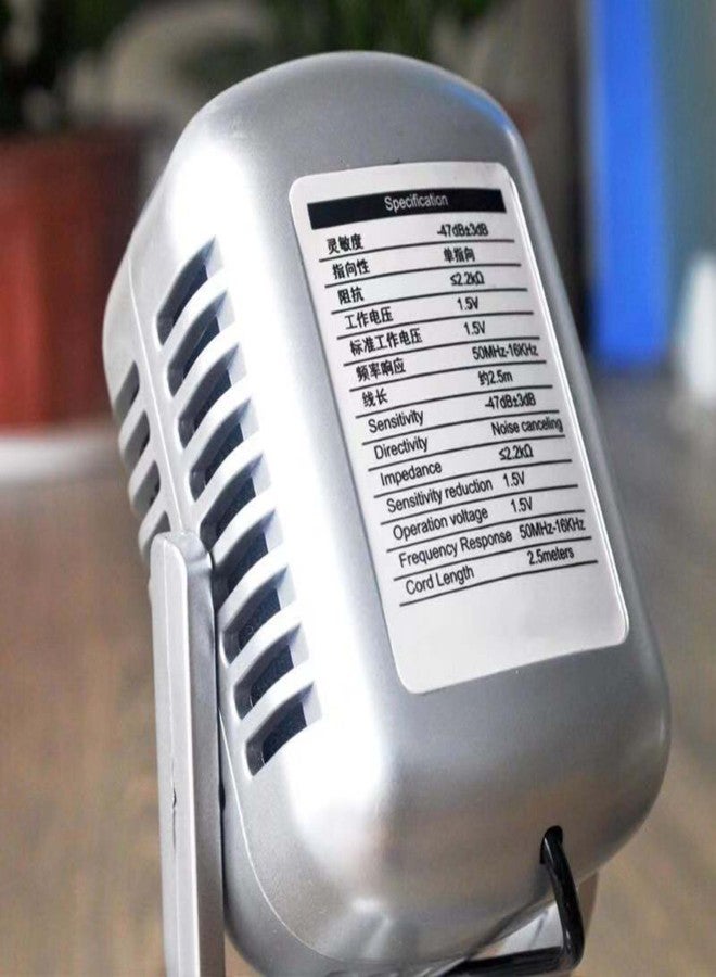 Kubite K19 120°Rotation Desk Mic 3.5mm Jack Studio Stereo Recording Desk Condenser Mic Microphone - Image 3