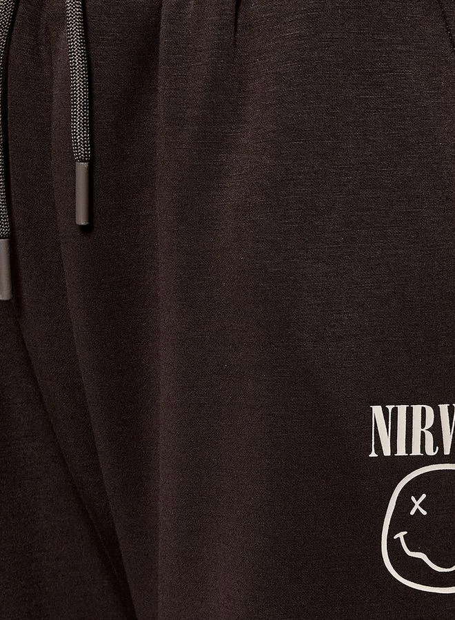 SP Characters Nirvana Mid Rise Joggers Drawstring Closure