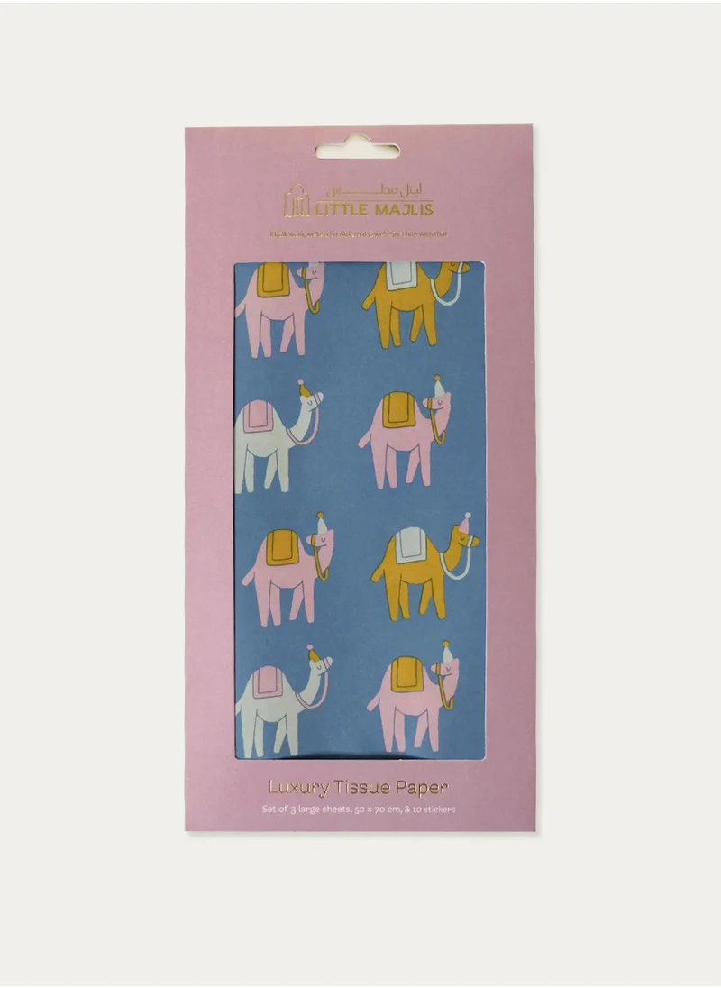 Little Majlis Tissue Paper, Party Camels