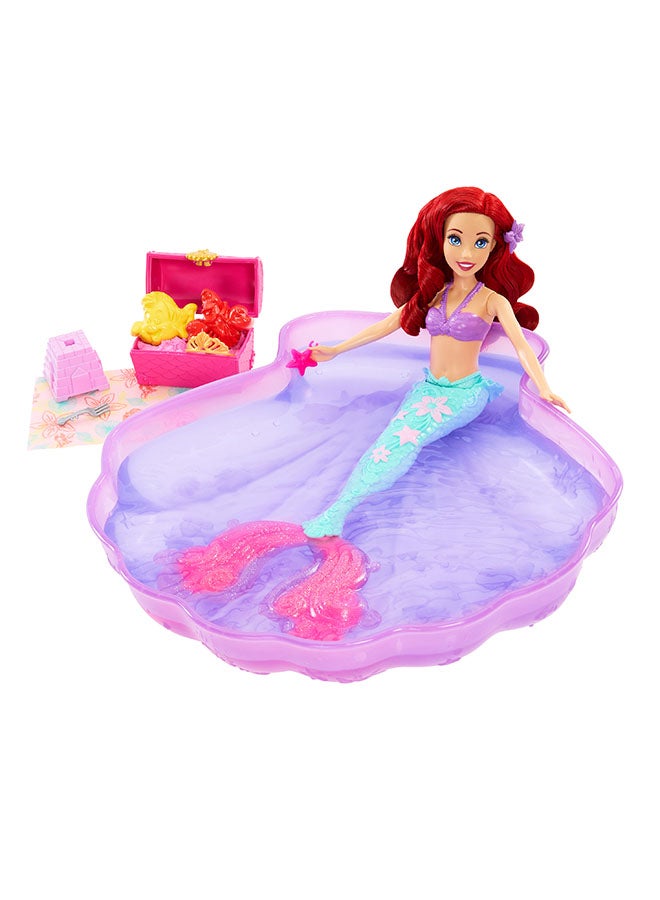 ديزني برنسيس مجموعة لعب برينسيس أريل في المسبح - Image 3