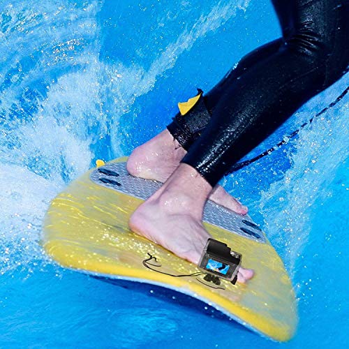 HSU Surf Mounts and Accessories for Ski, Snorkeling, Surfing, Wakeboarding Fitting GoPro Hero 13,12,11,10,9,8,7,6,5 Black, Silver, AKASO Campark, and Other Action Cameras (Surfing Kit) - Image 5