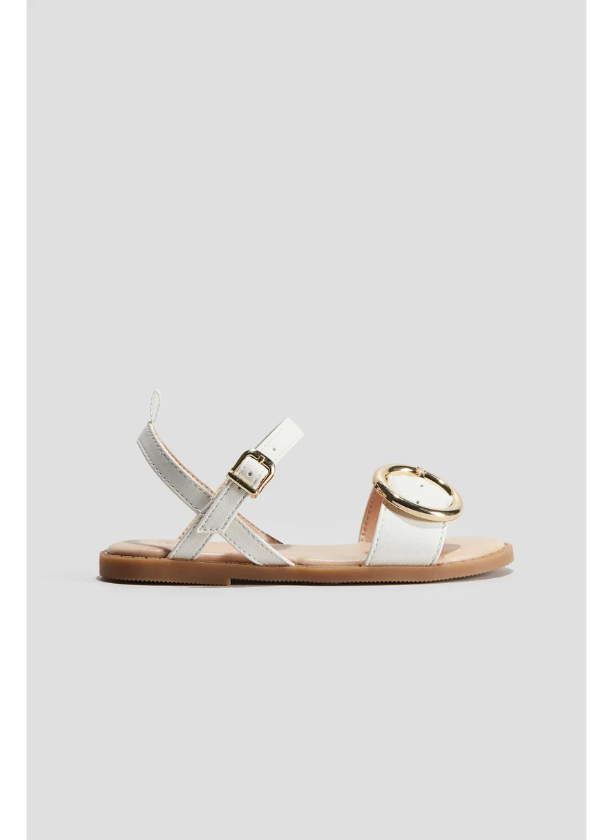 H&M Metallic-Shimmering Sandals