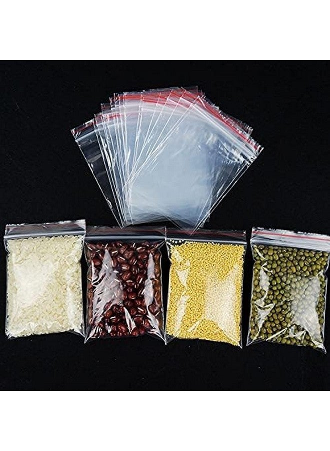 Prokart أكياس بروكارت بريميوم القابلة للإغلاق آمنة في الفريزر/الميكروويف، أكياس تخزين الطعام والخضروات في الثلاجة قابلة لإعادة الاستخدام، قابلة للغسل، شفافة خالية من BPA (5"X 6") (50 كيس قابل للإغلاق) - Image 4