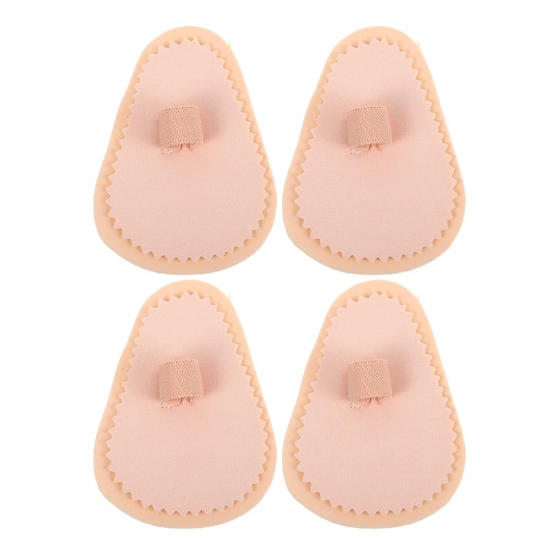4pcs Forefoot Toe Straightener Bunion Corrector Pads Adjustable Elastic Hallux Valgus Separator Lightweight Foot Orthotic for Men and Women - Image 1