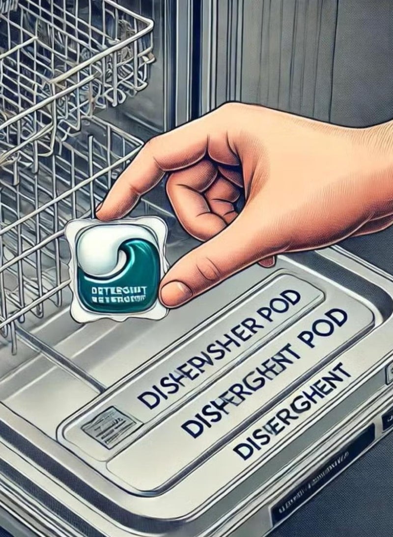 Pink Clean Pink Clean Multi-Purpose Dishwashing Tablets 360g removes the toughest grease and stubborn stains - Image 3