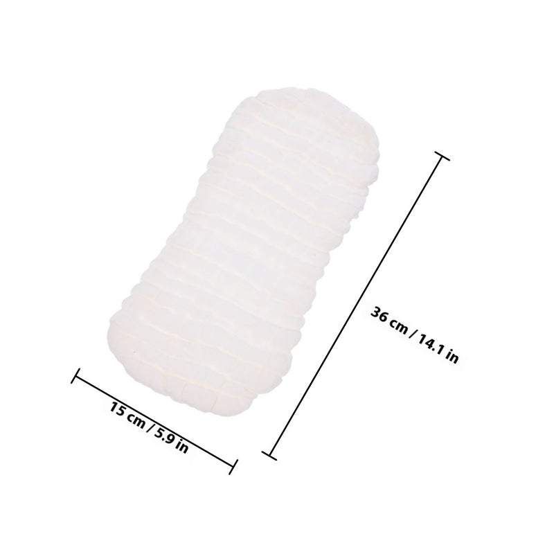 6Pcs Washable Diapers Liners Cotton Liner for Cloth Diapers White Cloth Diaper Liners for Baby - Image 2