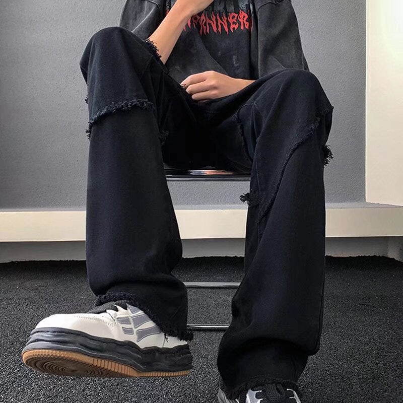 Unisex Casual Daily Denim Jeans - Image 2