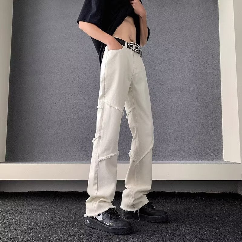Unisex Casual Daily Denim Jeans - Image 4