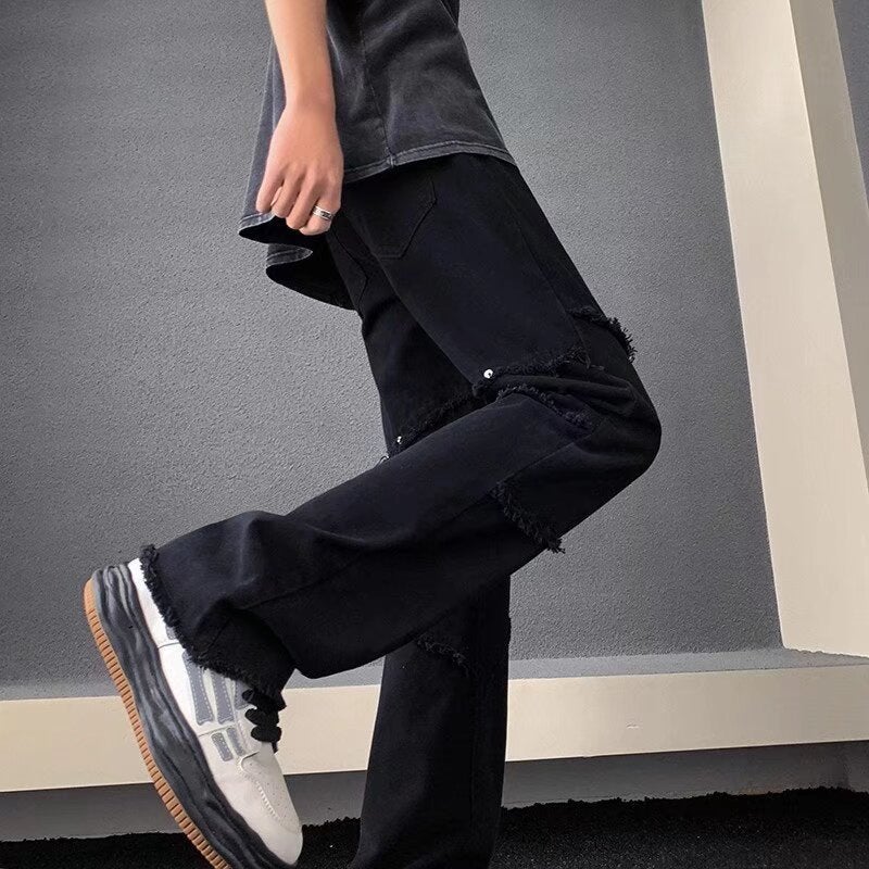 Unisex Casual Daily Denim Jeans - Image 5