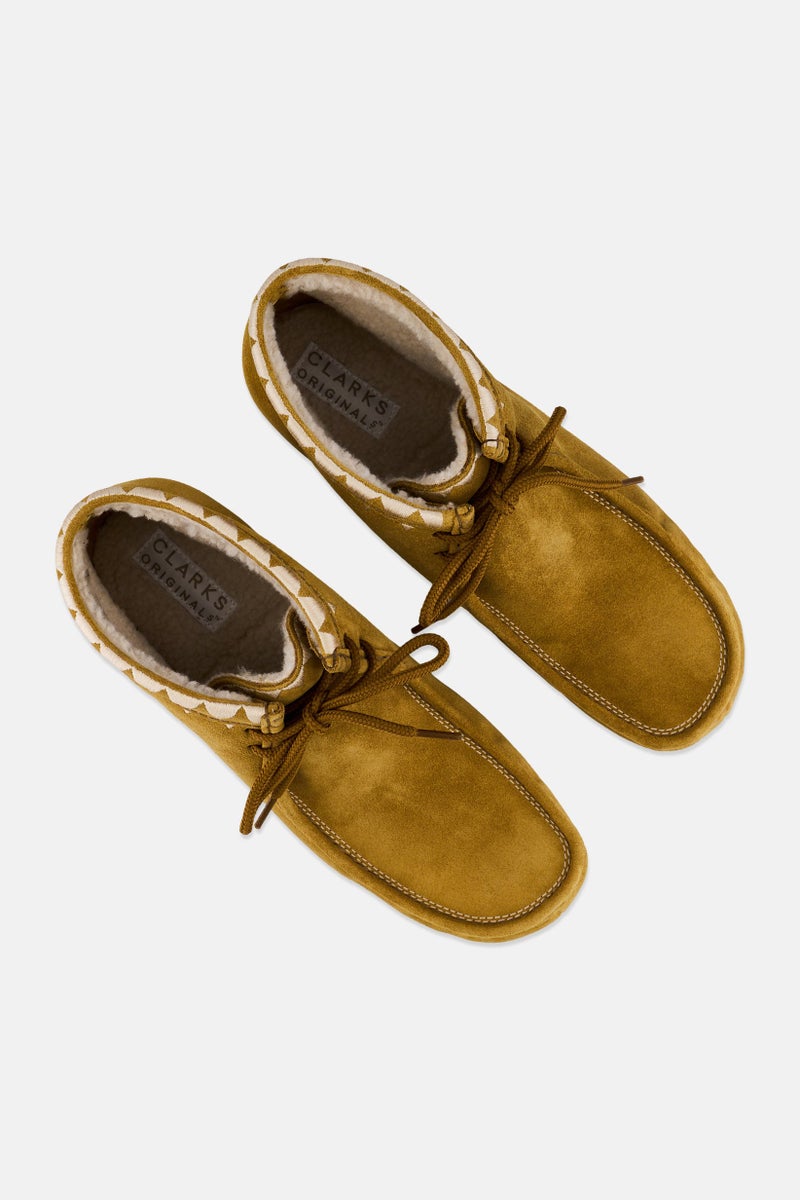 clarks Men Lace Up Casual Shoes, Khaki - Image 4